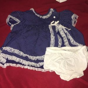 Vintage 2 piece dress